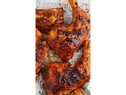 Cuarto trasero al horno