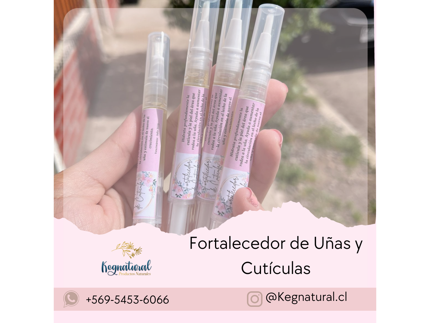 Fortalecedor de Uñas y Cutículas 3ml