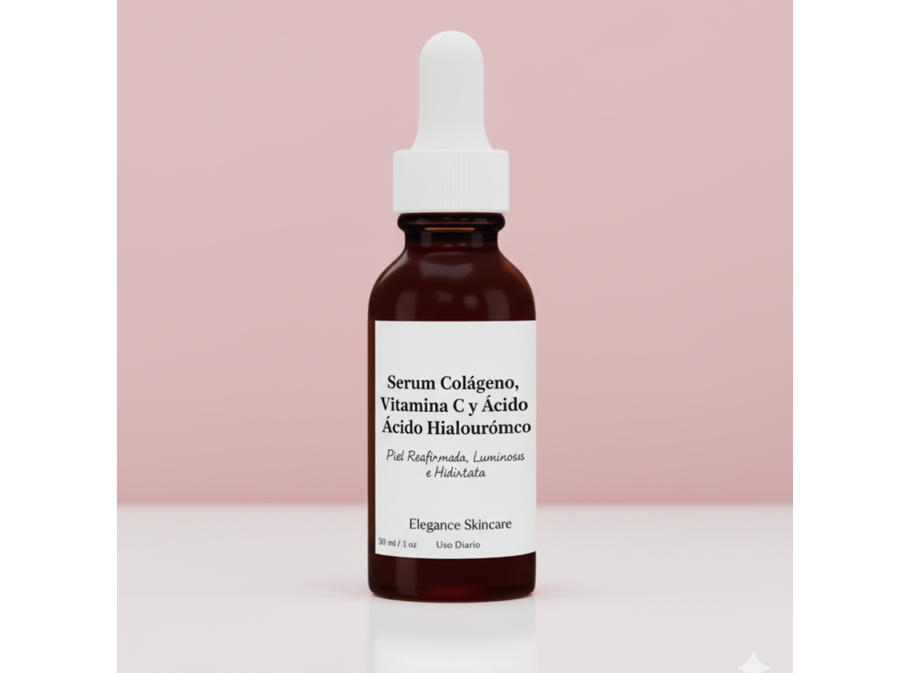 Sérum con Colágeno, Vitamina C y Ácido Hialurónico