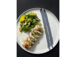 Pollo a la provenzal + Guarnición a elección