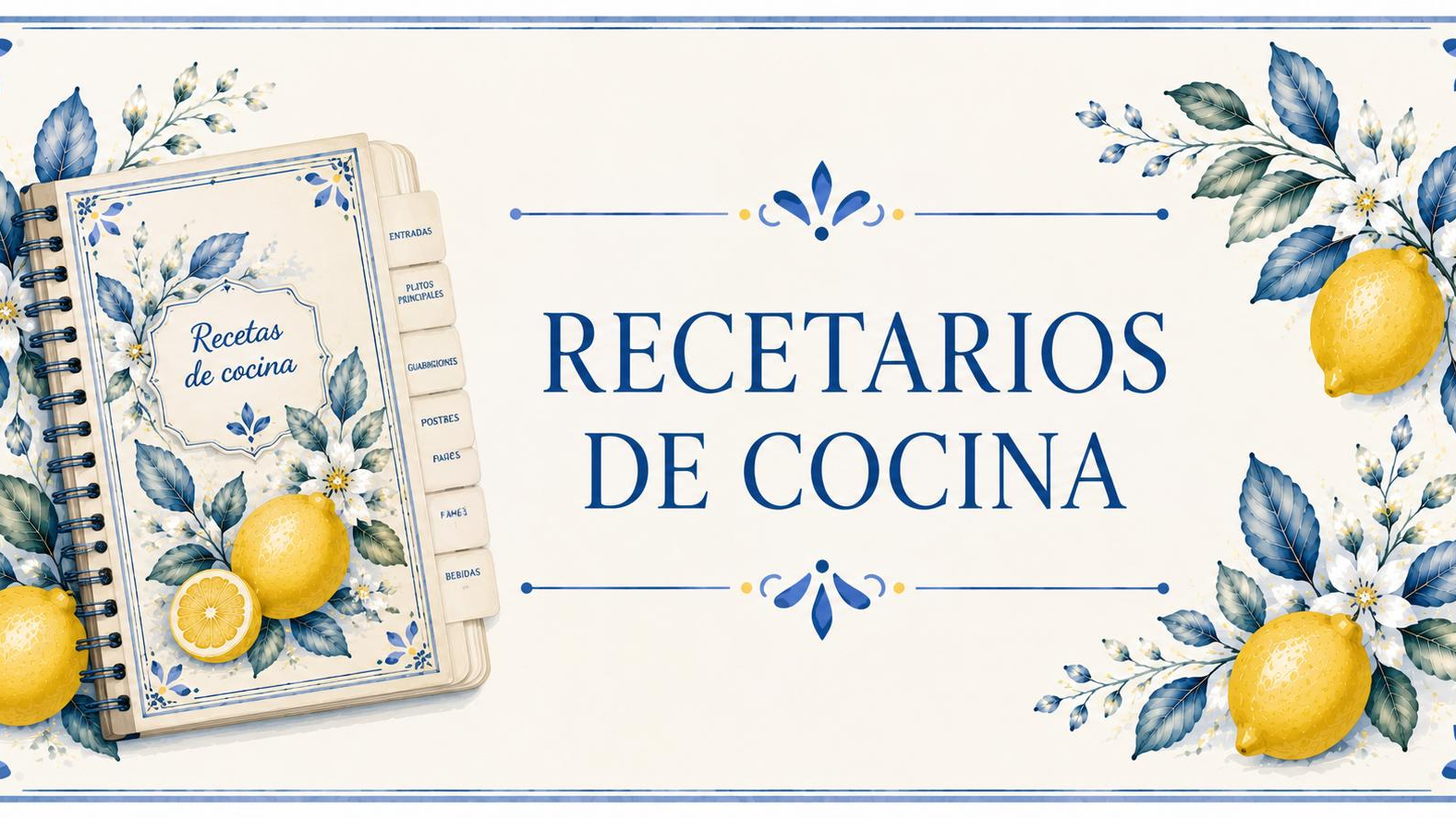 RECETARIOS DE COCINA