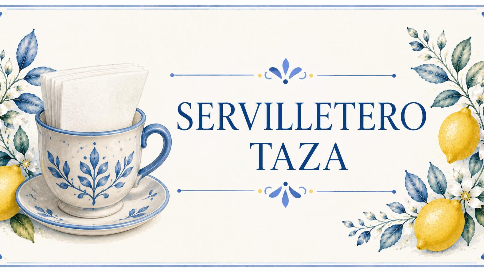 SERVILLETERO TAZA