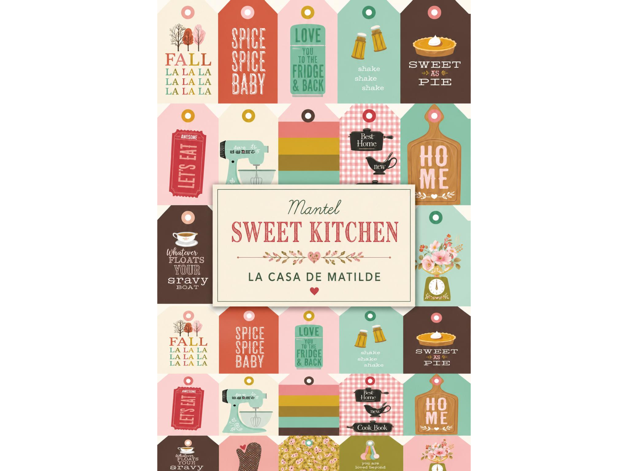 MANTEL SWEET KITCHEN! 2,5 METROS