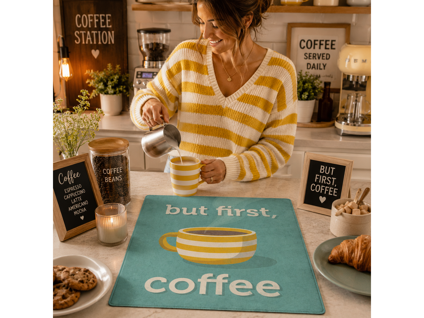 INDIVIDUAL BUT FIRST COFFEE!