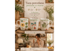 TAZA JARDIN! PINTADA A MANO