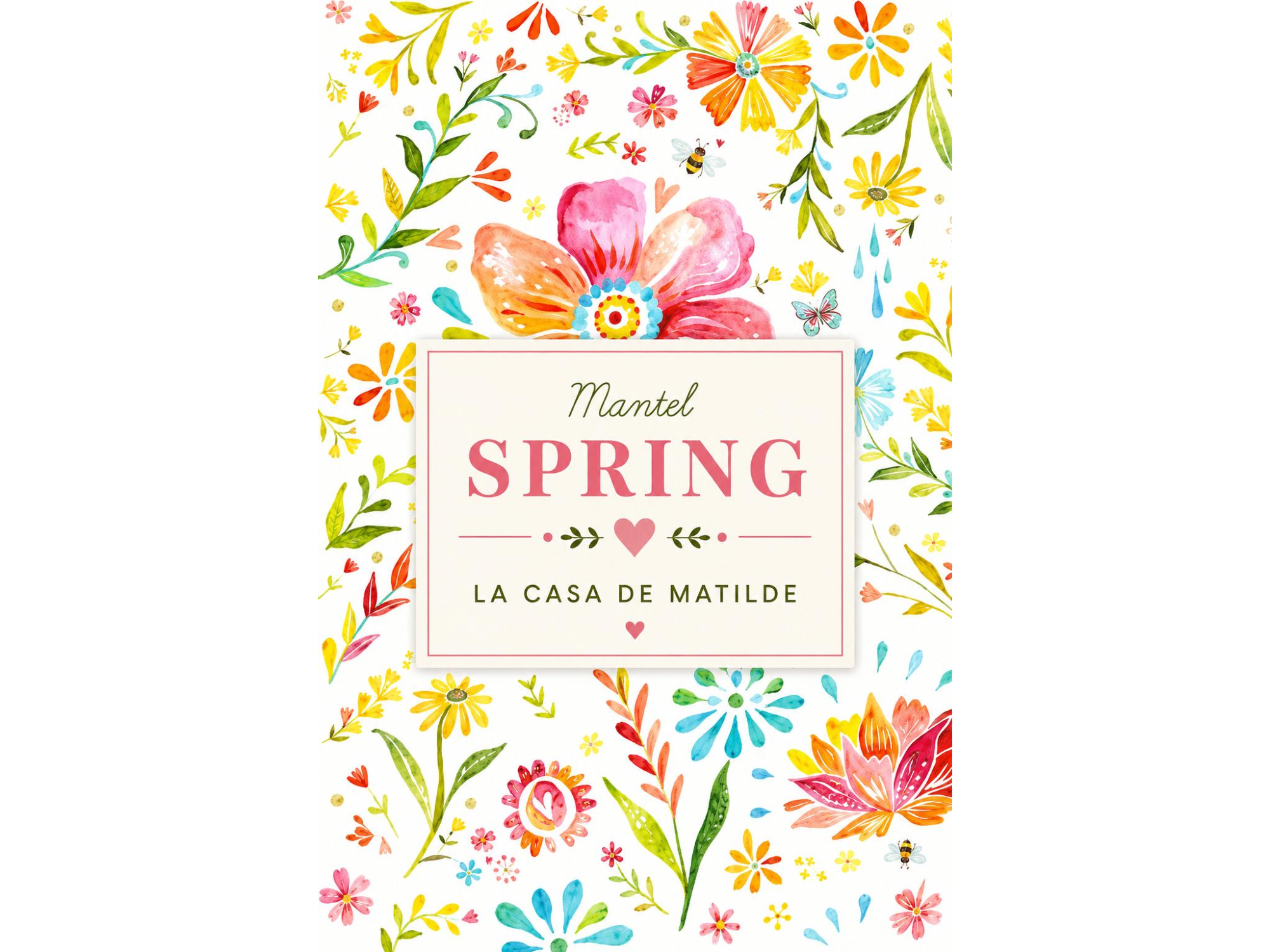 MANTEL SPRING! 2 METROS
