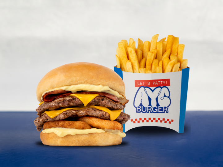 CALIFORNIA. de AYG Burger, San Nicolás.