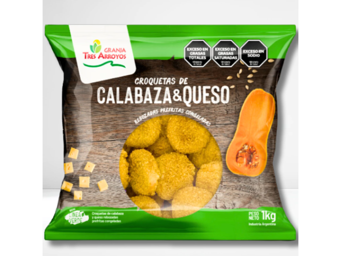 CROQUETAS DE CALABAZA Y QUESO