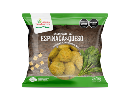 CROQUETAS DE ESPINACA Y QUESO
