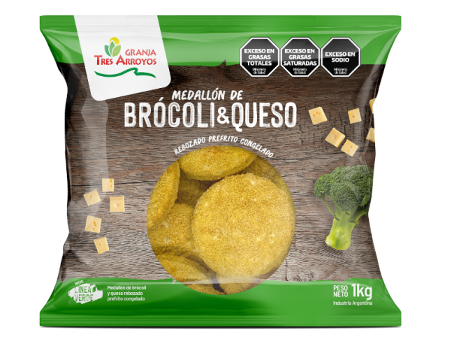 MEDALLONES DE BRÓCOLI Y QUESO