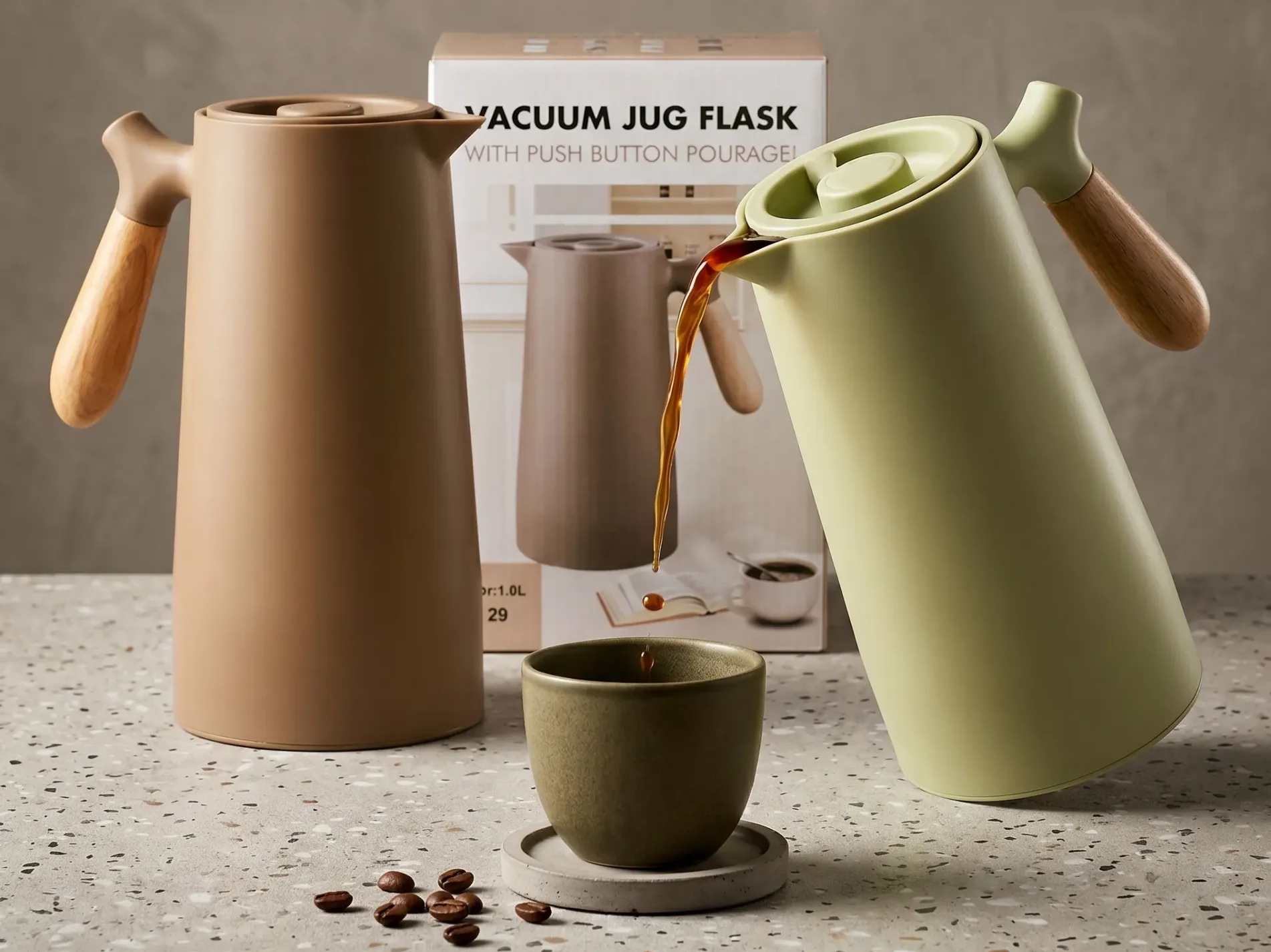 JARRA TERMICA 1 LITRO MINIMALISTA FRIO CALOR