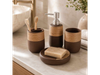 SET DE BAÑO CERÁMICO X4