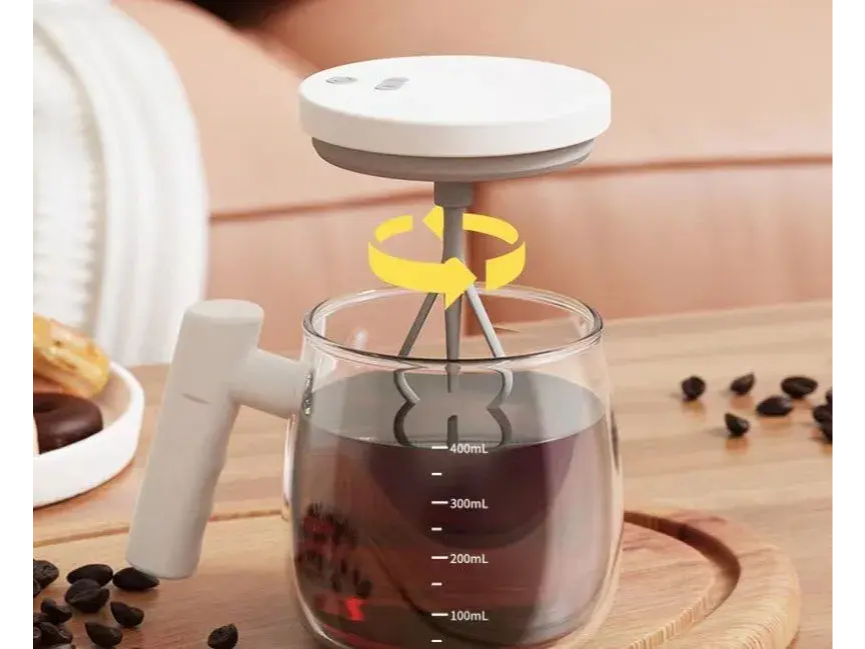 TAZA MEZCLADORA DE CAFÉ ELÉCTRICA