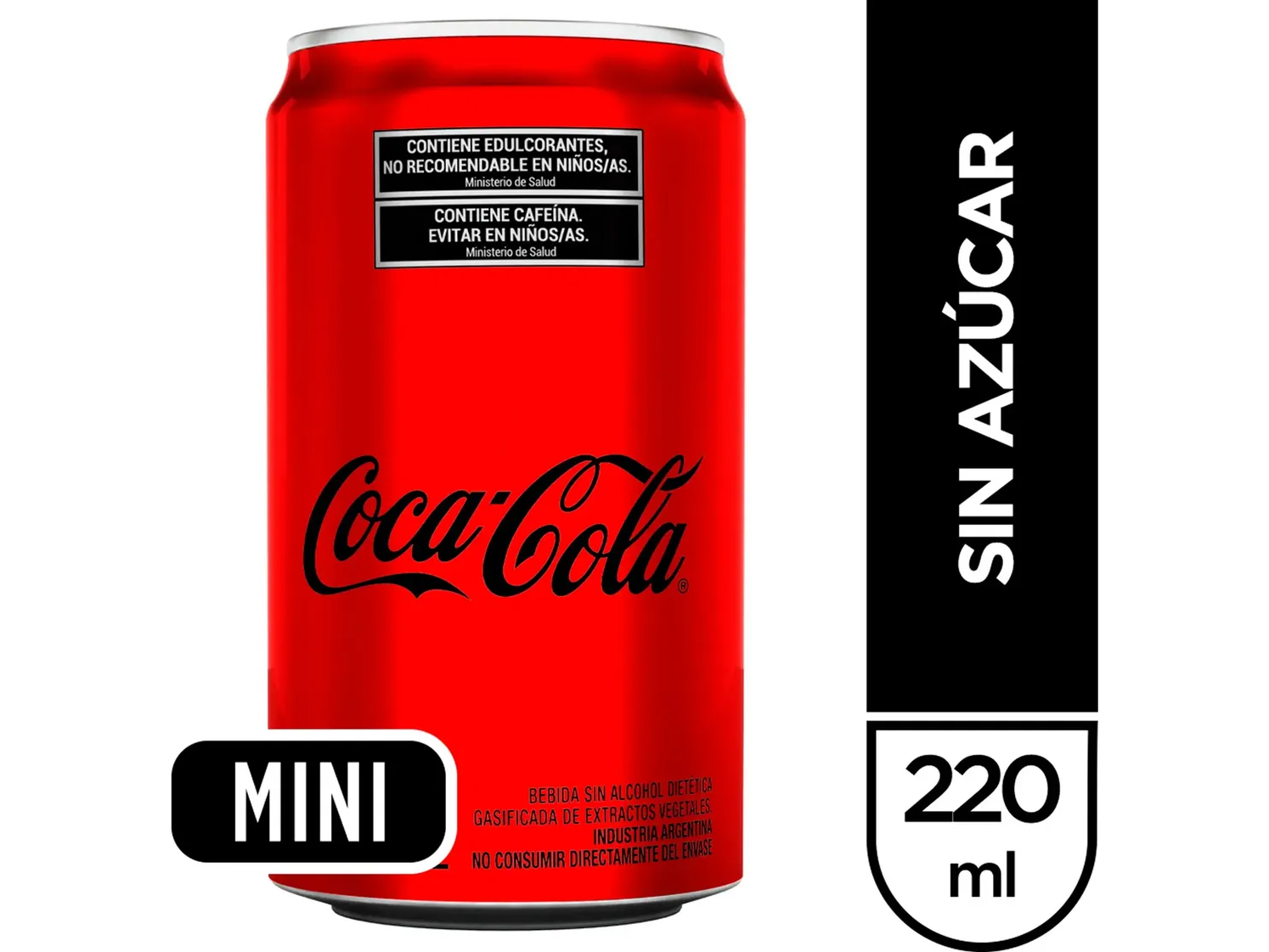 Coca Cola Zero mini lata 220ml