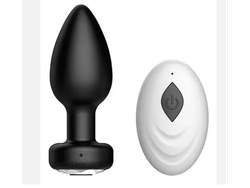 Plug Anal Vibrador con Control Remoto - USB