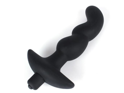 Plug Anal Silicona Con Vibrador