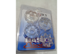 Set 4 anillos peneanos. Premium