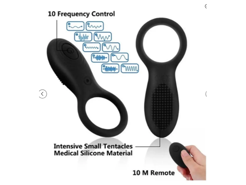 ANILLO VIBRADOR CON CONTROL - USB
