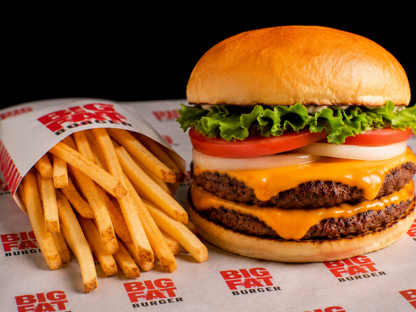 Americana + papas fritas