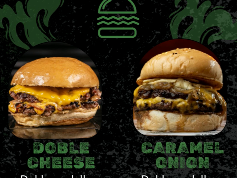 2 Hamburguesas a elección