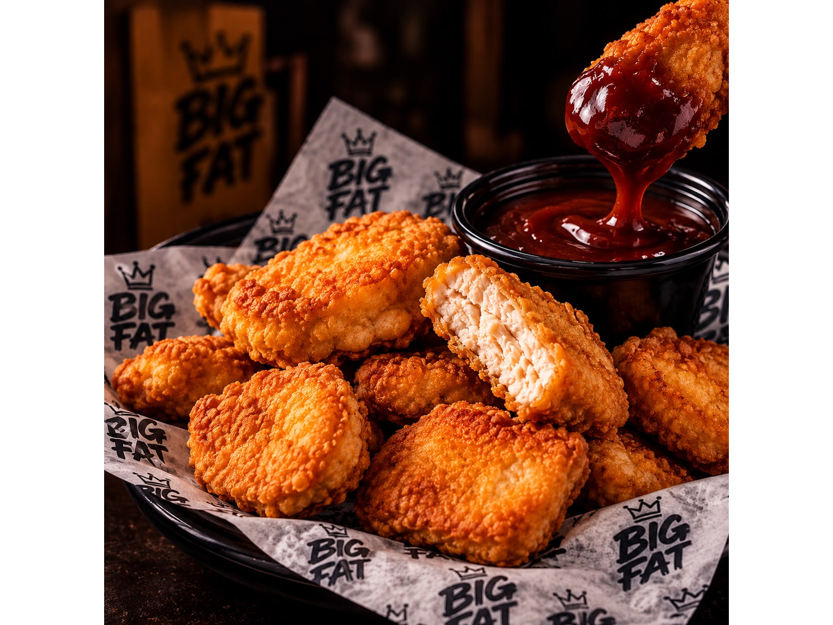 nuggets x 500g de Big Fat - Big Fat General Roca
