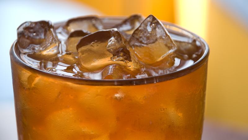 Agua con sabor