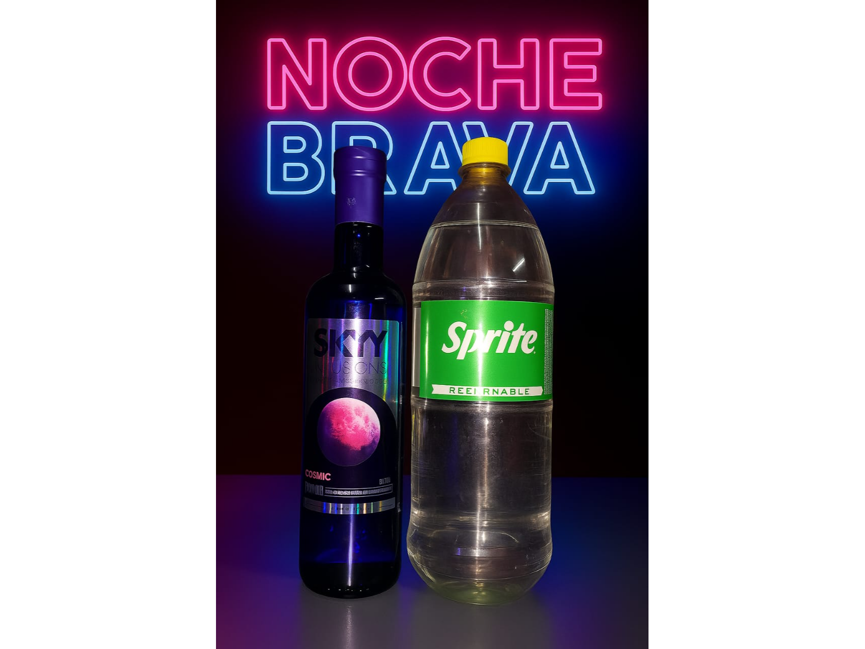 Skyy Cosmic + Sprite 2lts Retornable