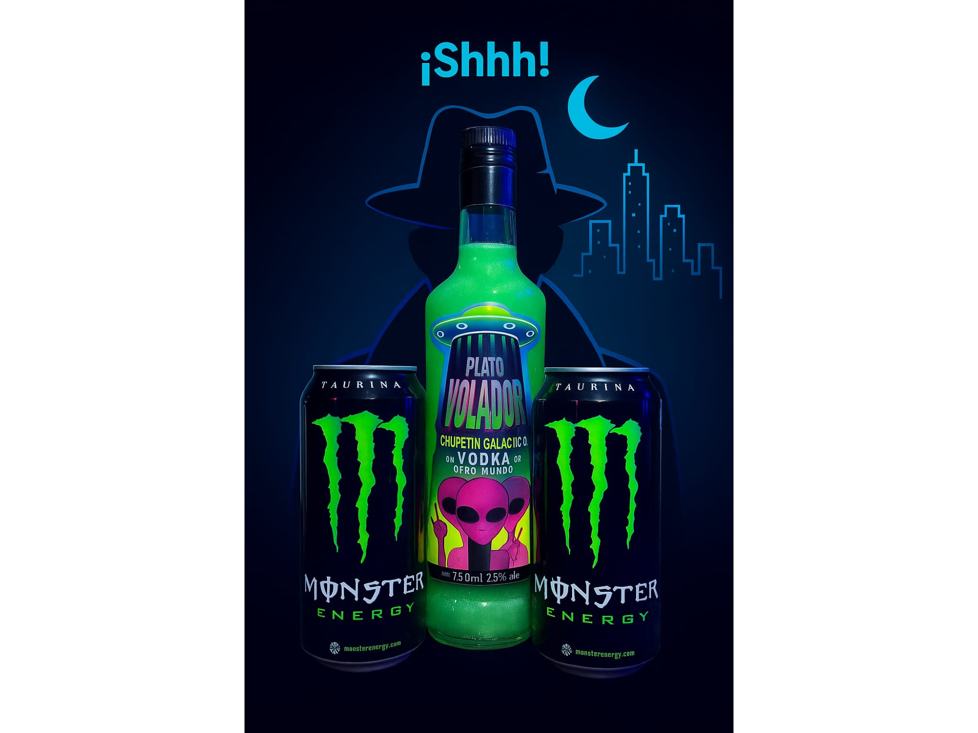 Plato Volador + 2 Monster