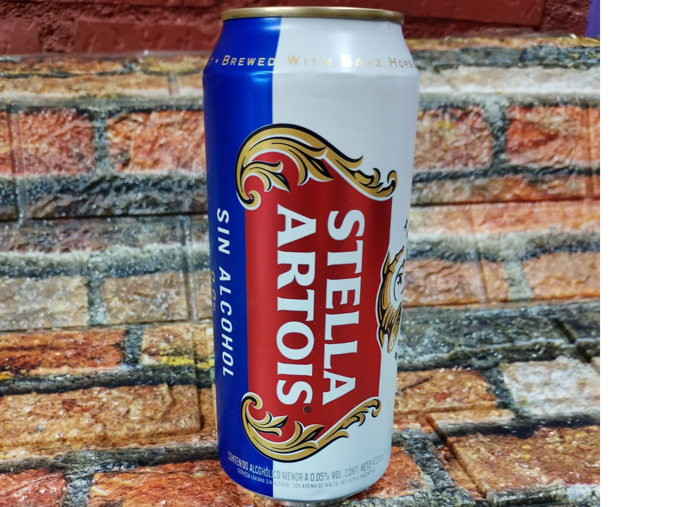 Lata Stella Artois Sin Alcohol