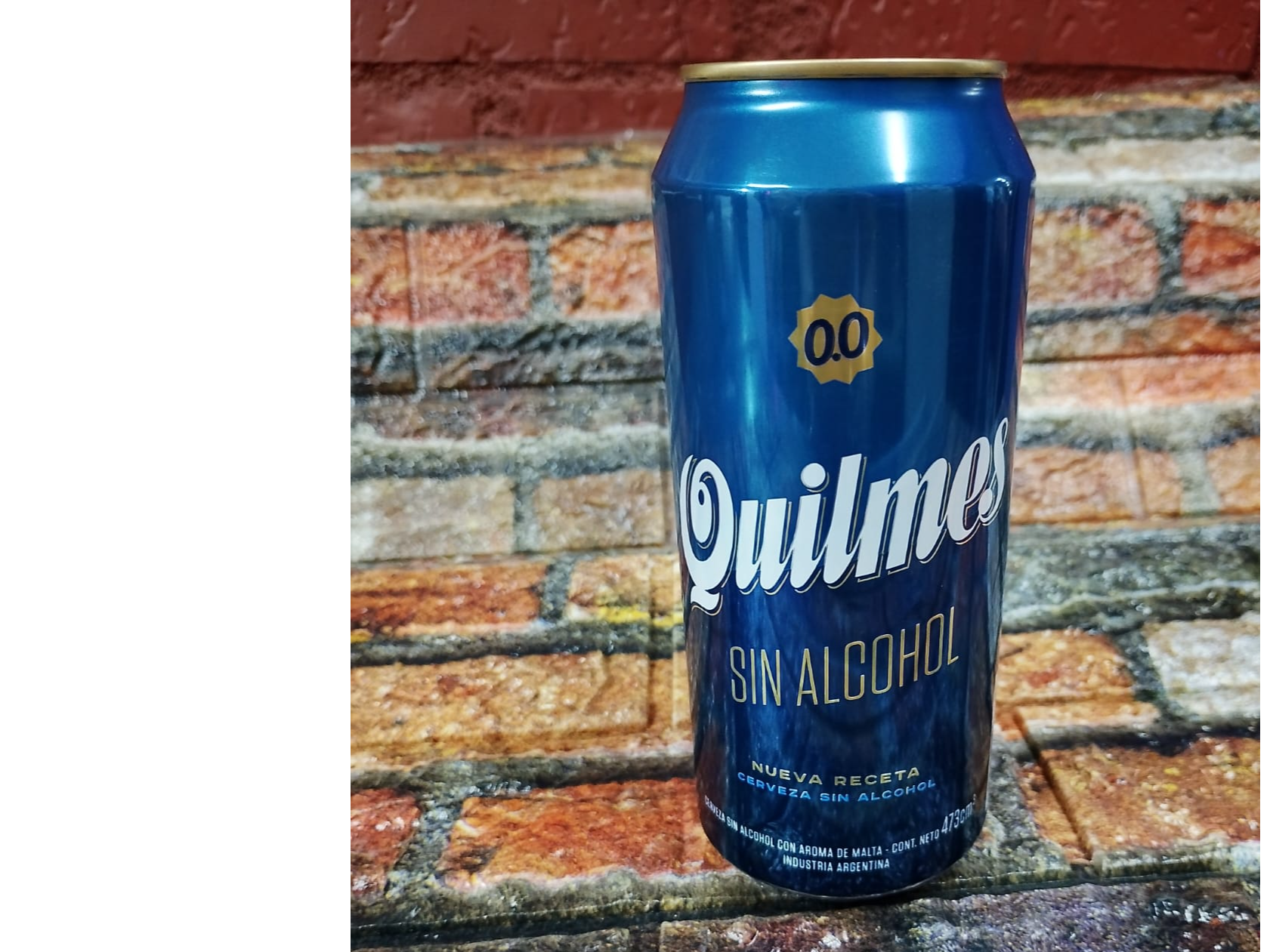Lata Quilmes Sin Alcohol