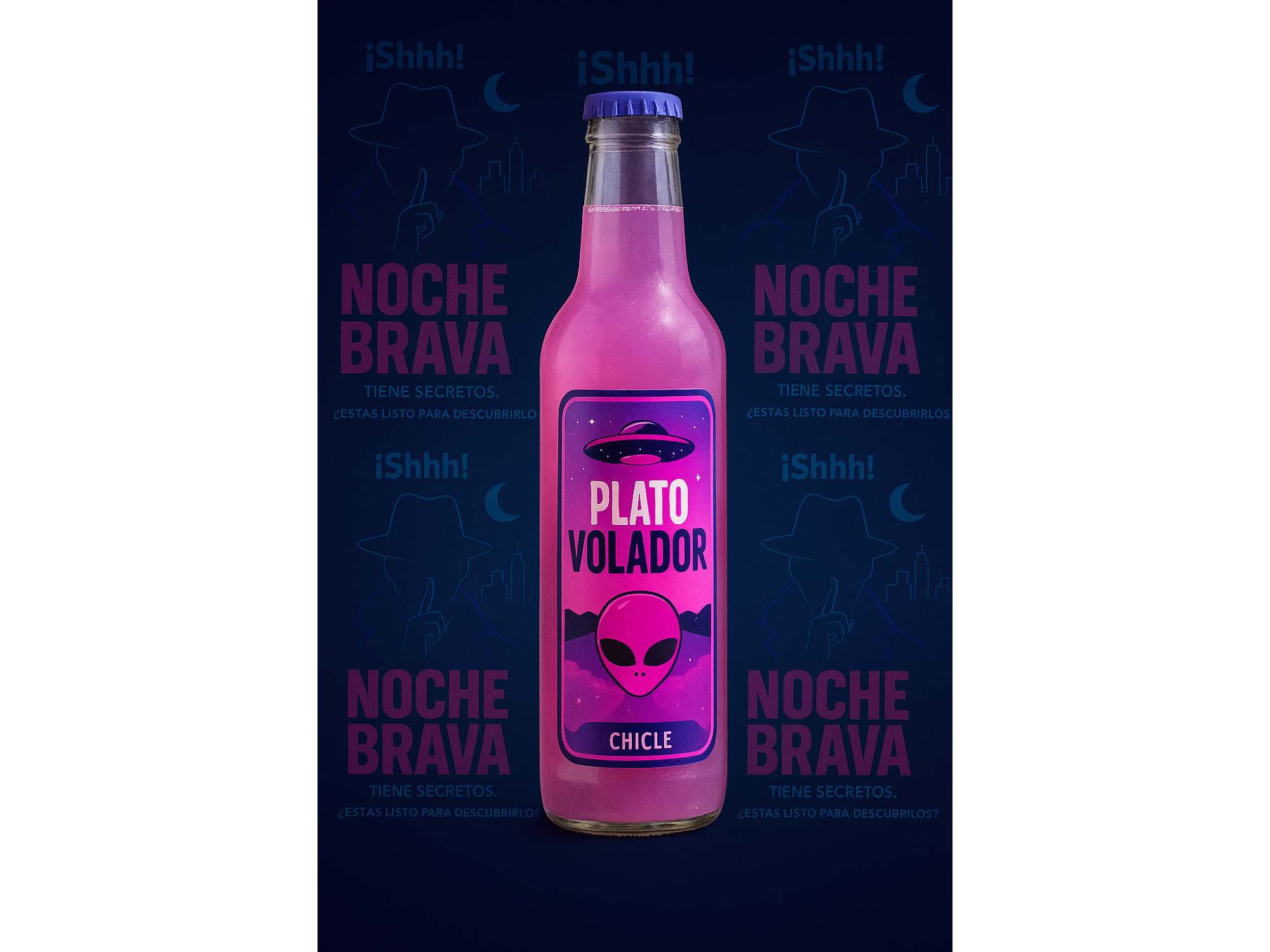 Plato Volador Chicle