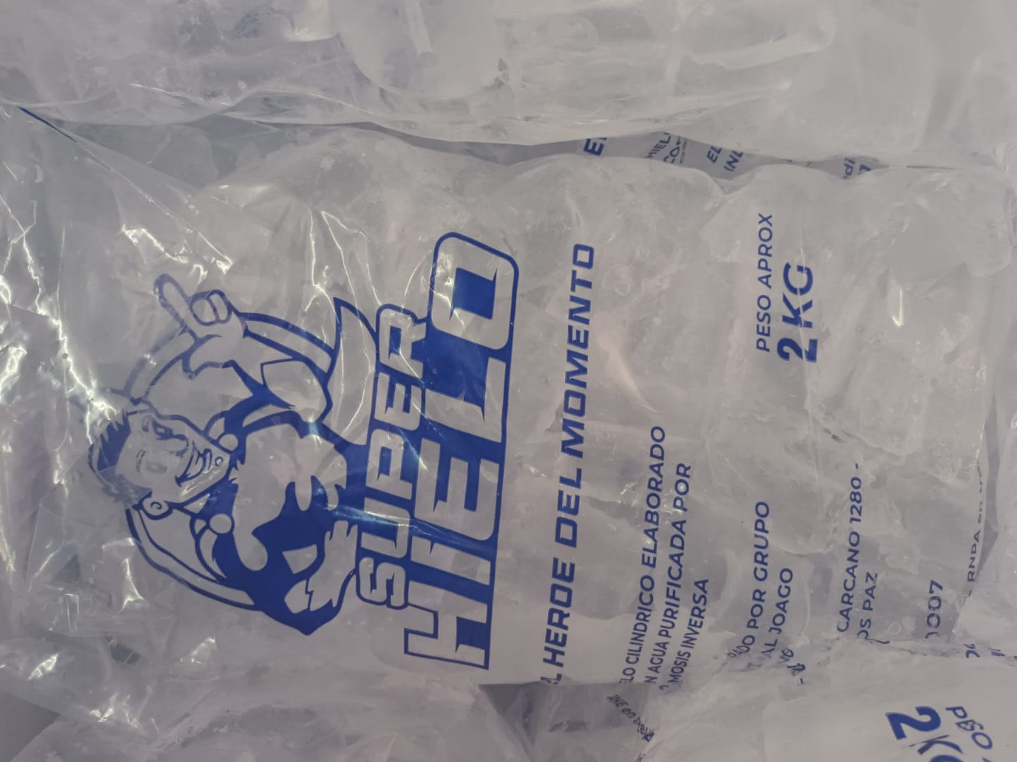 Bolsa de Hielo 2kg