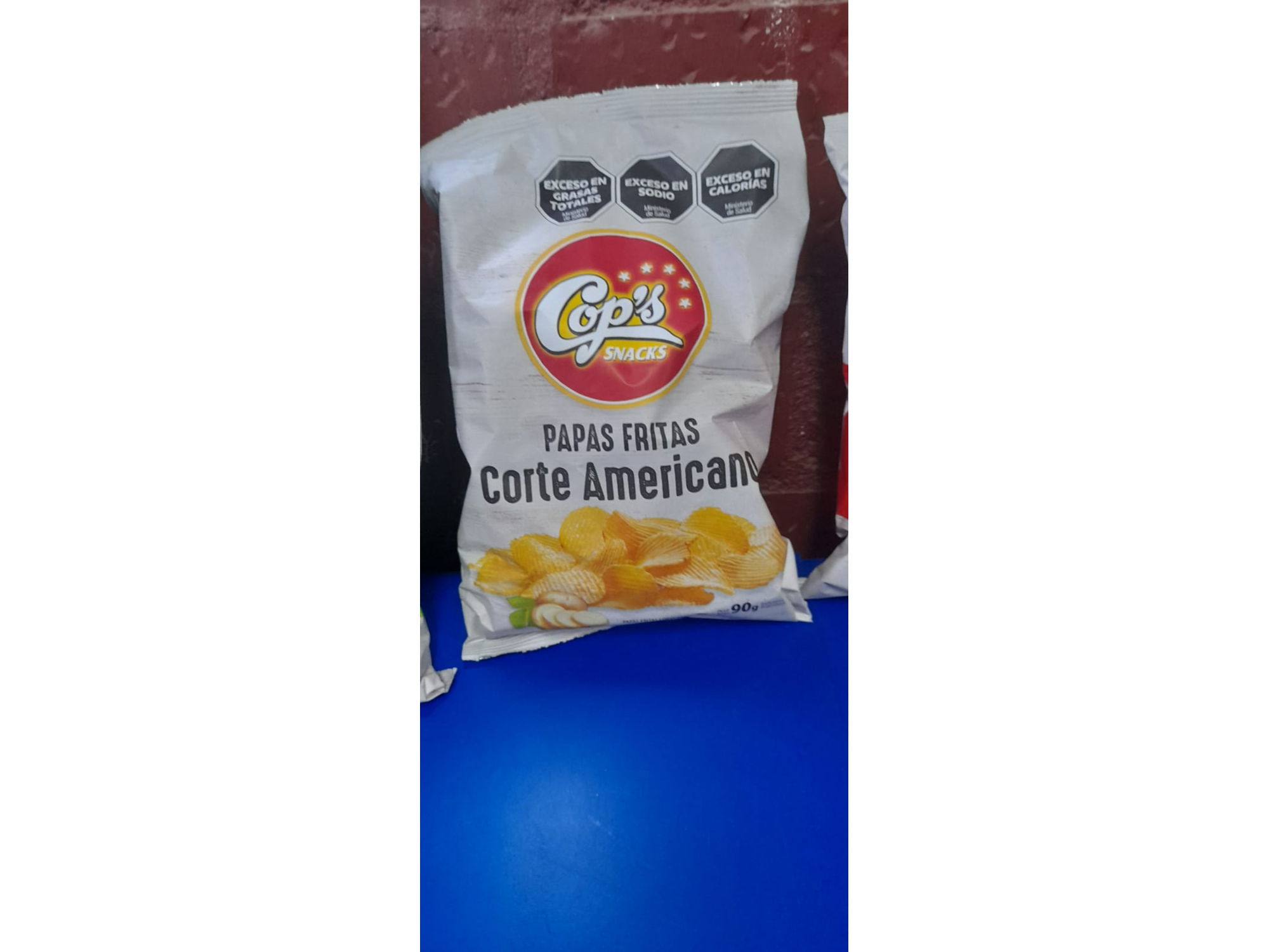 Cops Papas fritas sabor Corte americano