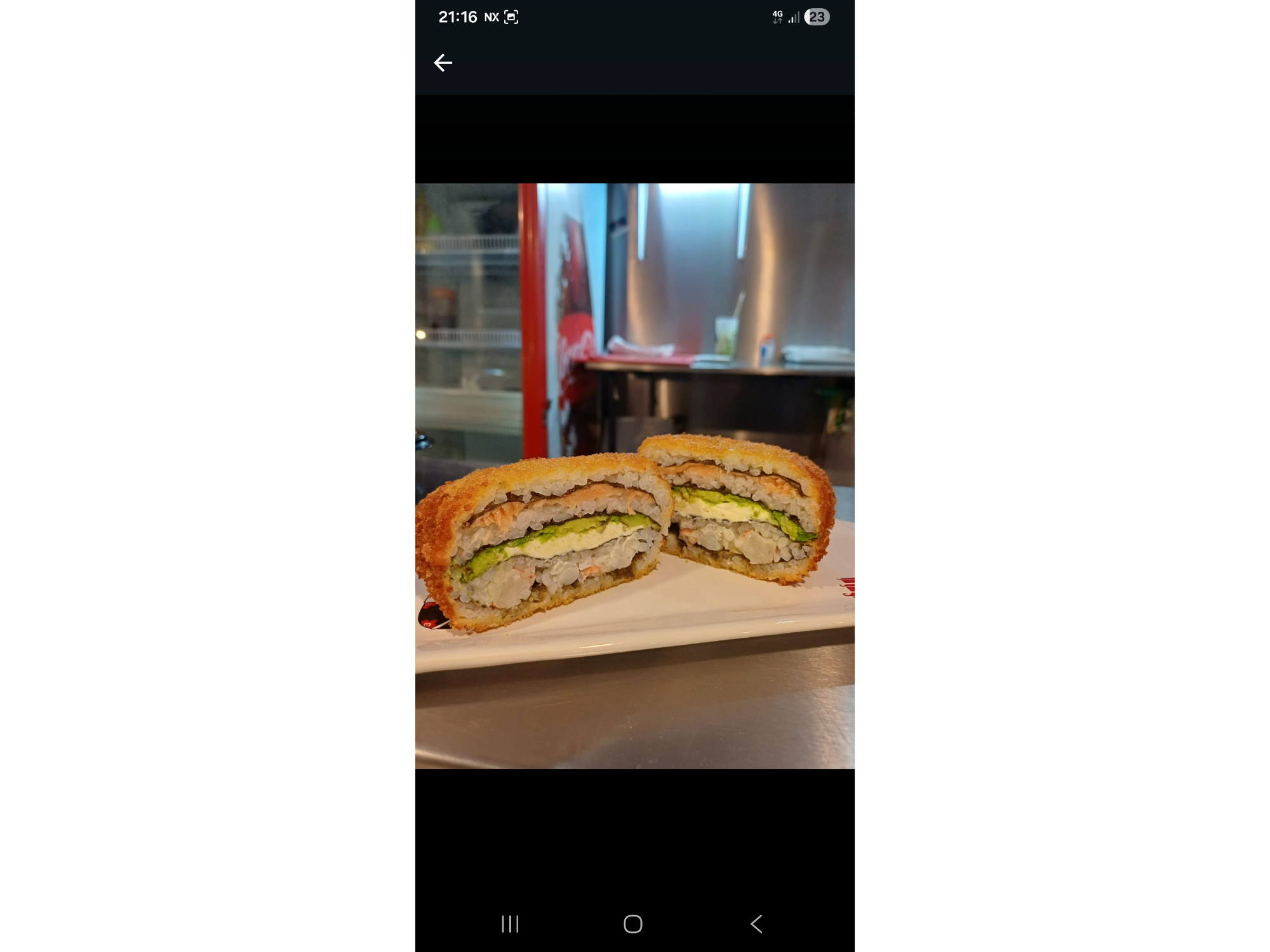 Sushi burguer