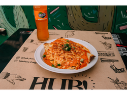 CANELONES DE VERDURA CON SALSA MIXTA