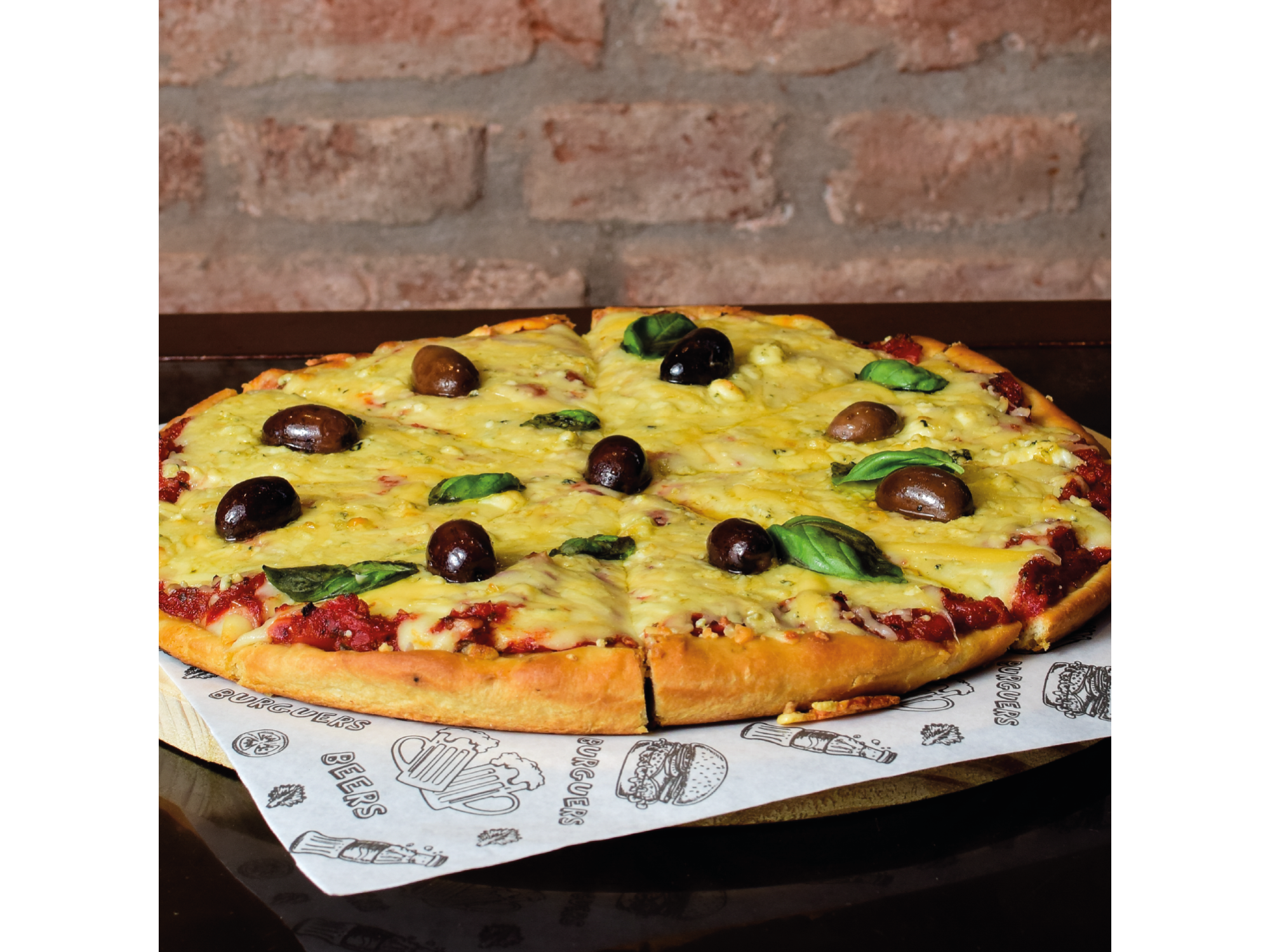 PIZZA QUATTRO FORMAGGI