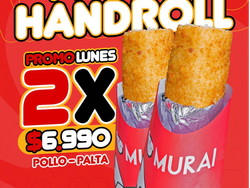 LUNES - PROMO HANDROLL