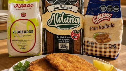 Rebozadores y pan rallado