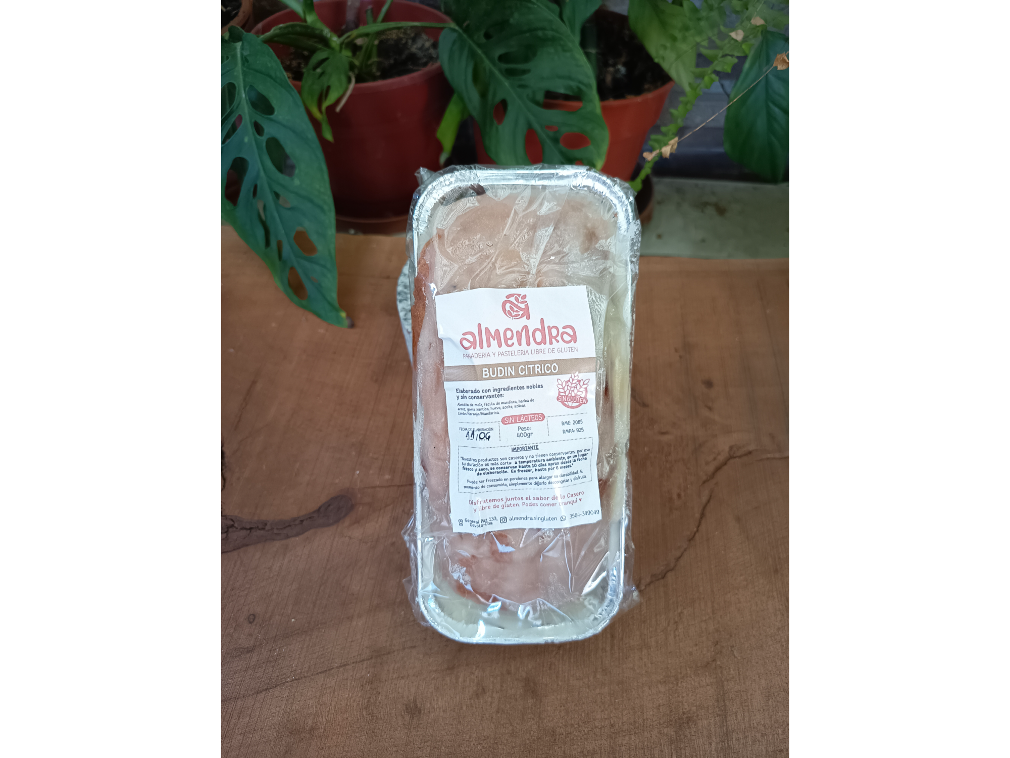Cítrico con frutos rojos
