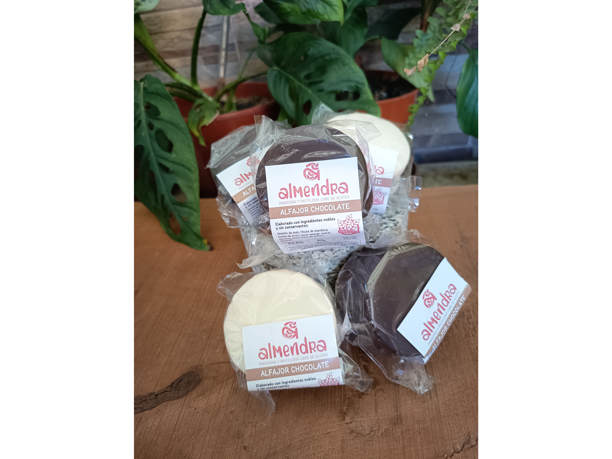 Alfajor chocolate negro