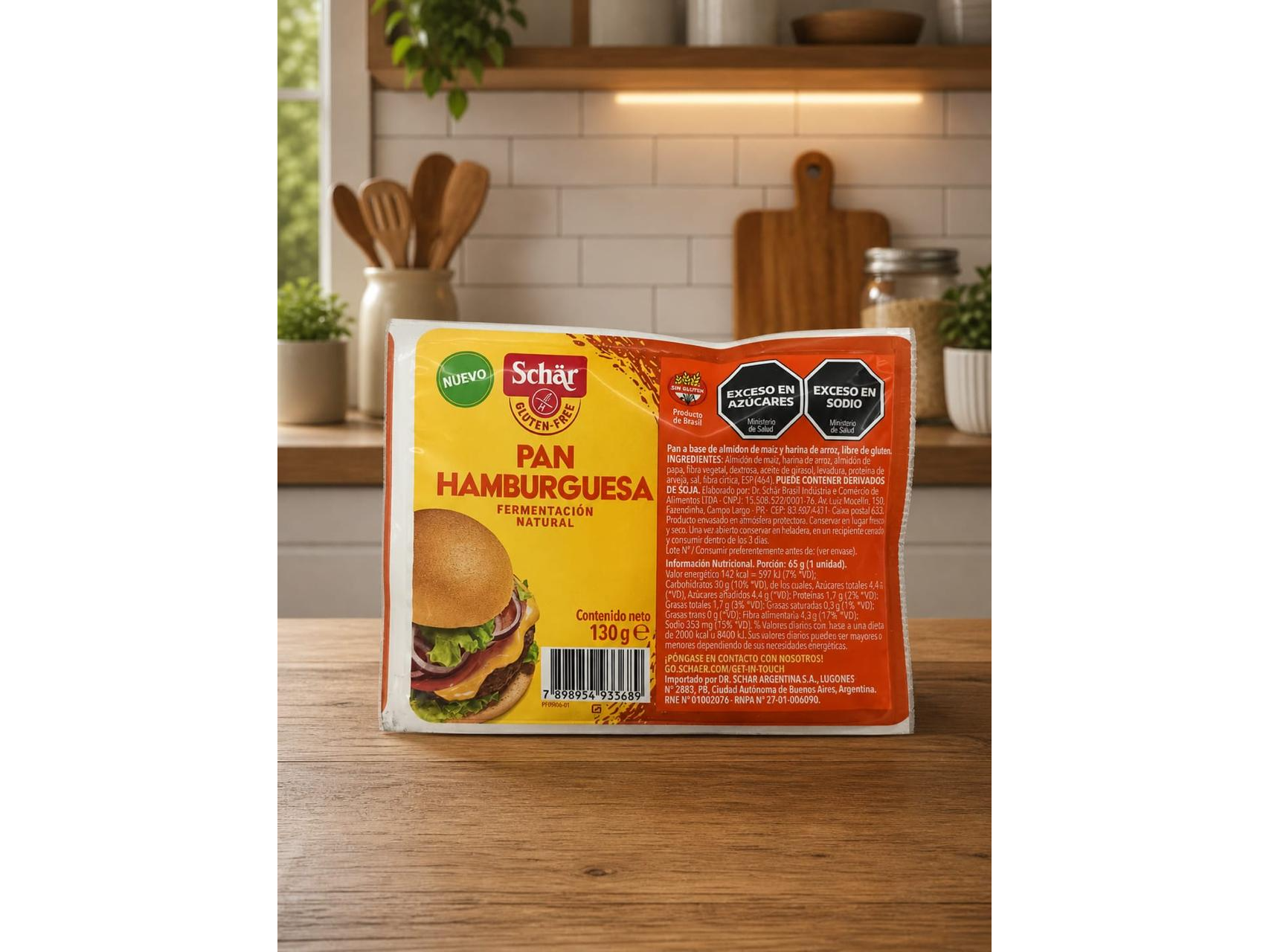 Pan hamburguesa