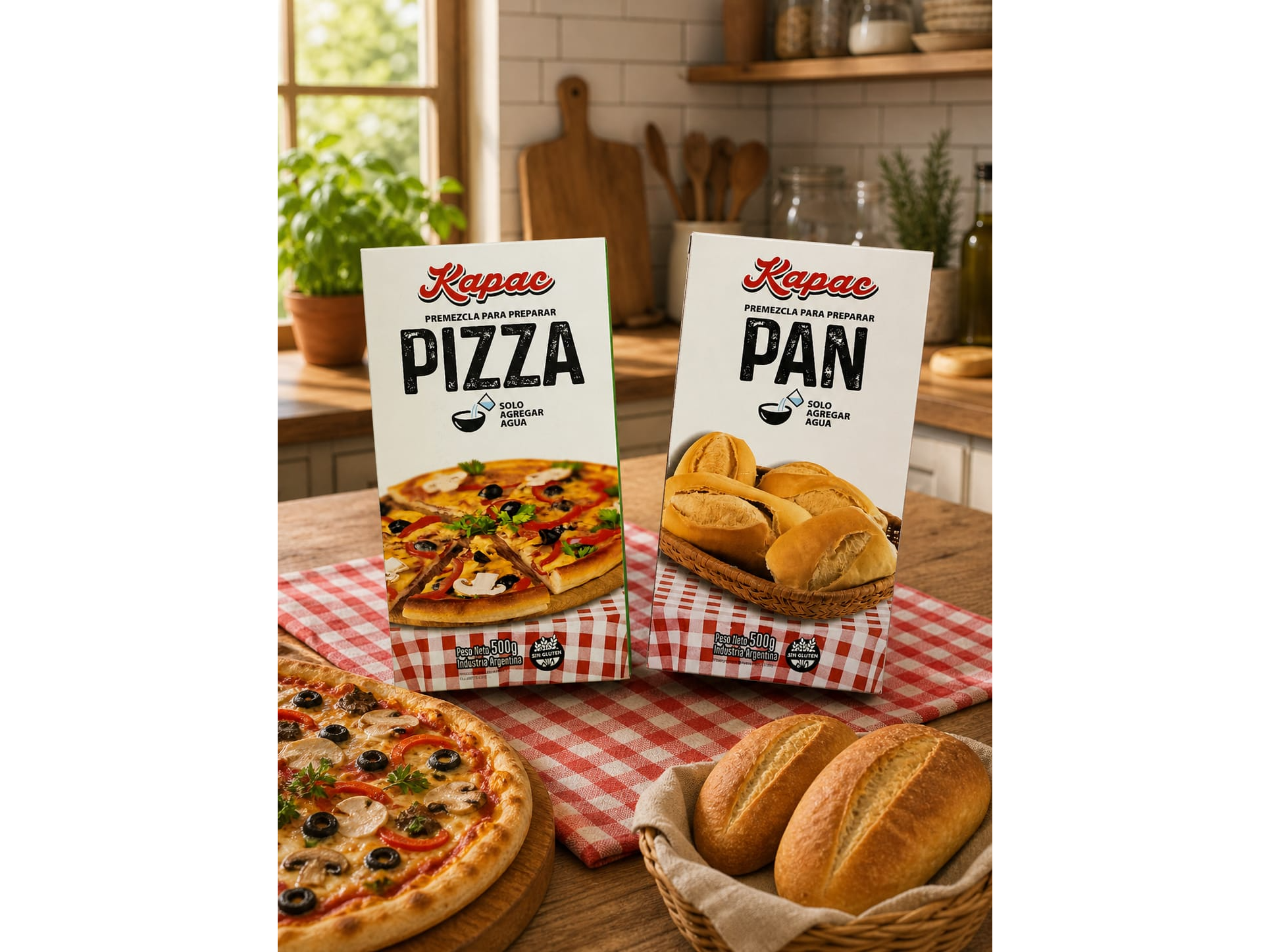 Premezclas Pizza y Pan
