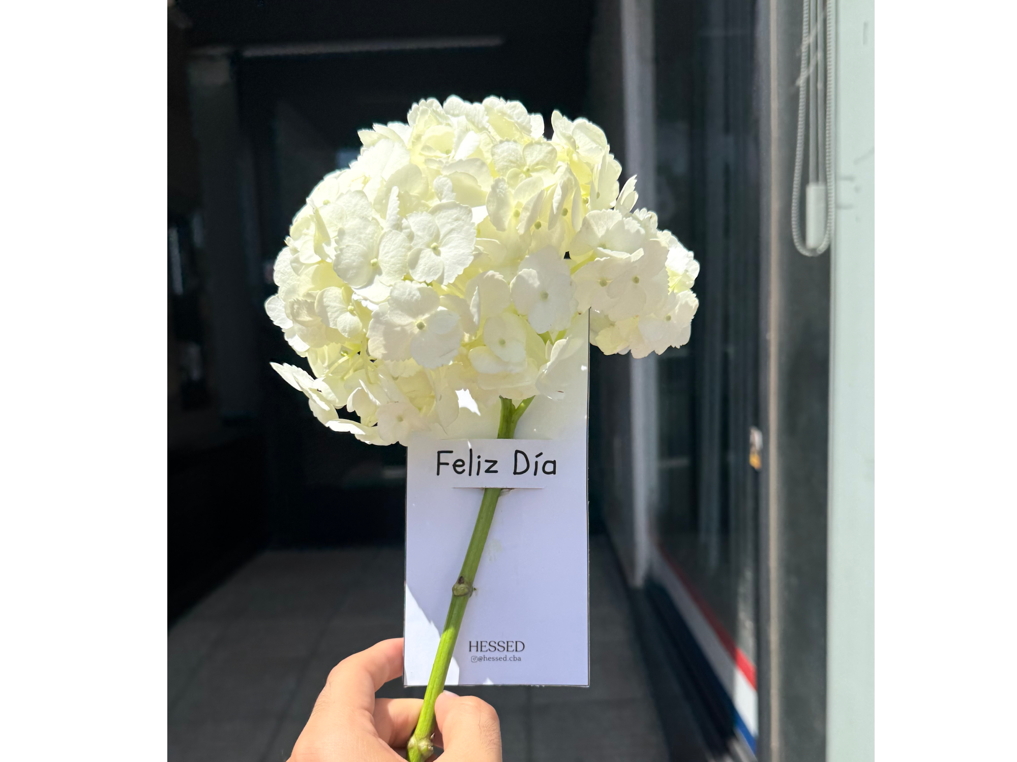 Tarjeta floral