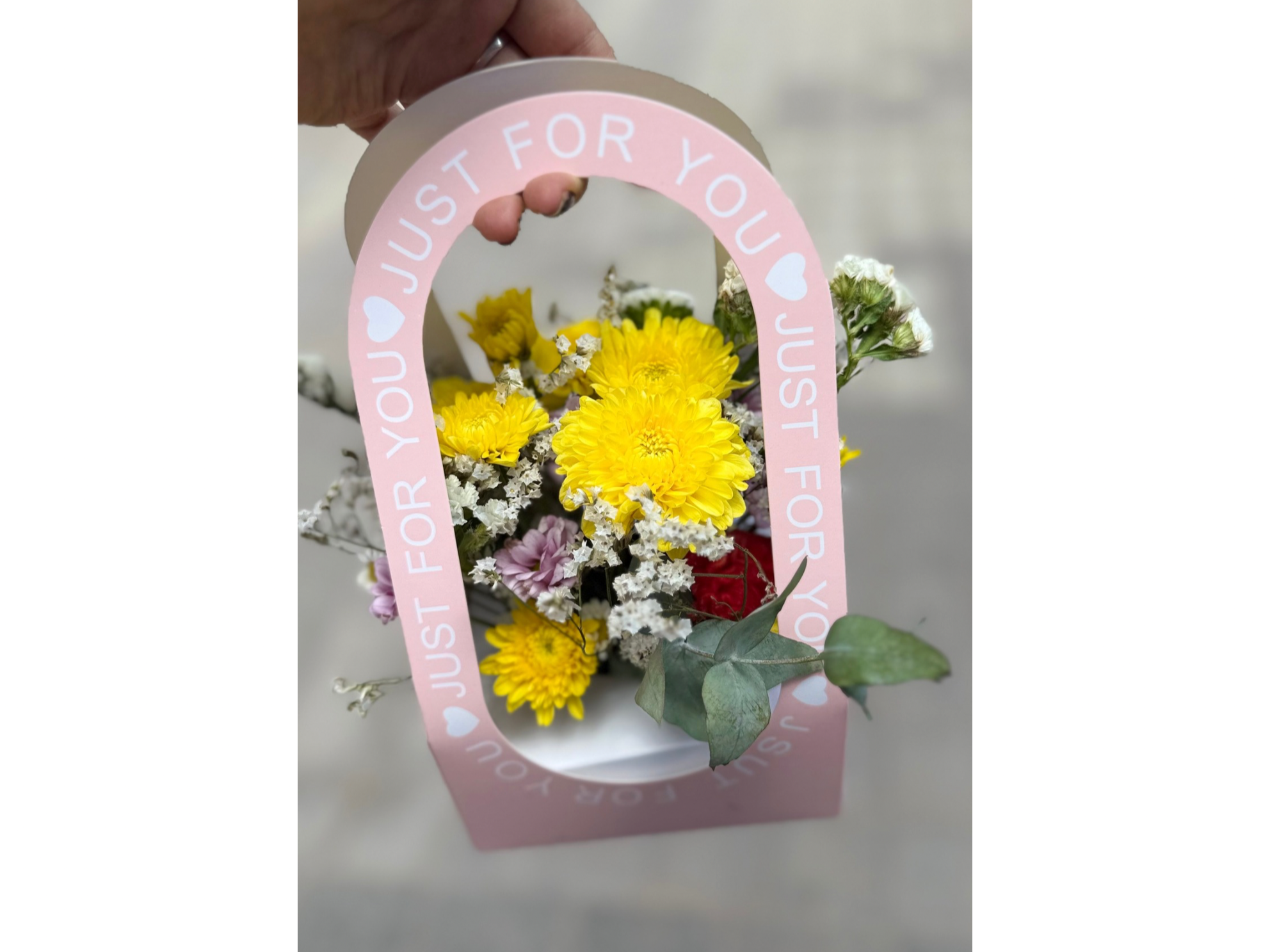 Canasta floral