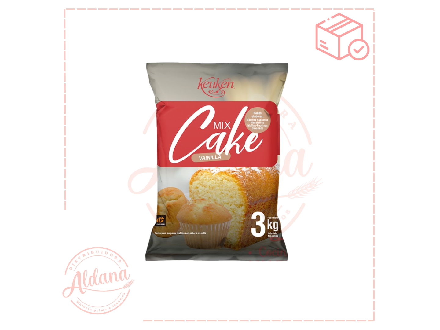 Mix cake vainilla keuken