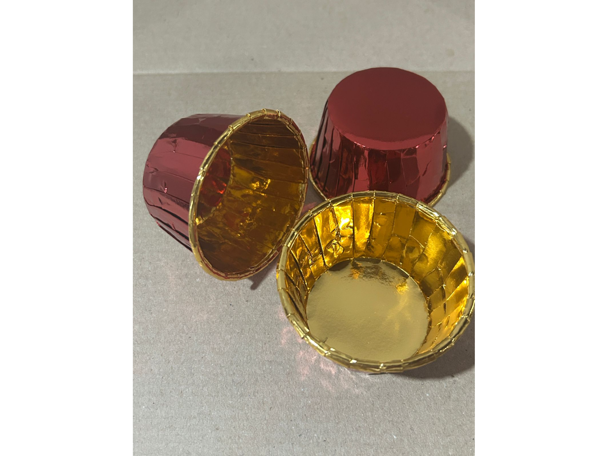 Pirotines metalizados x 12u