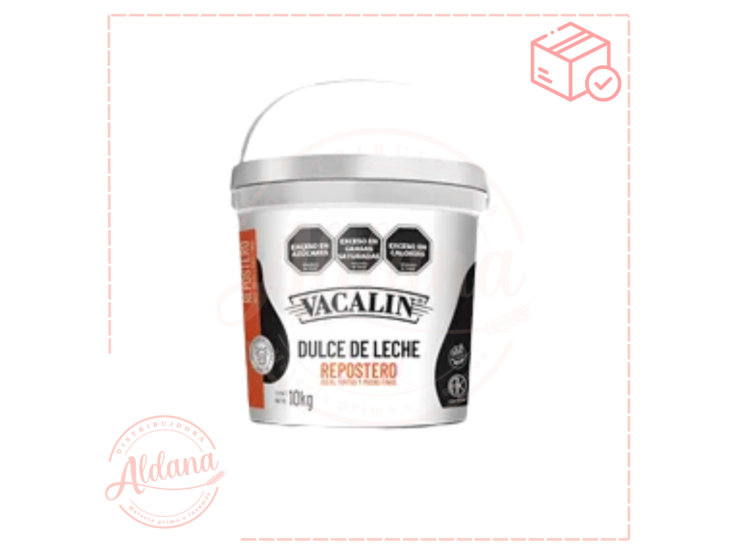 Dulce de leche Vacalin repostero (plastico)