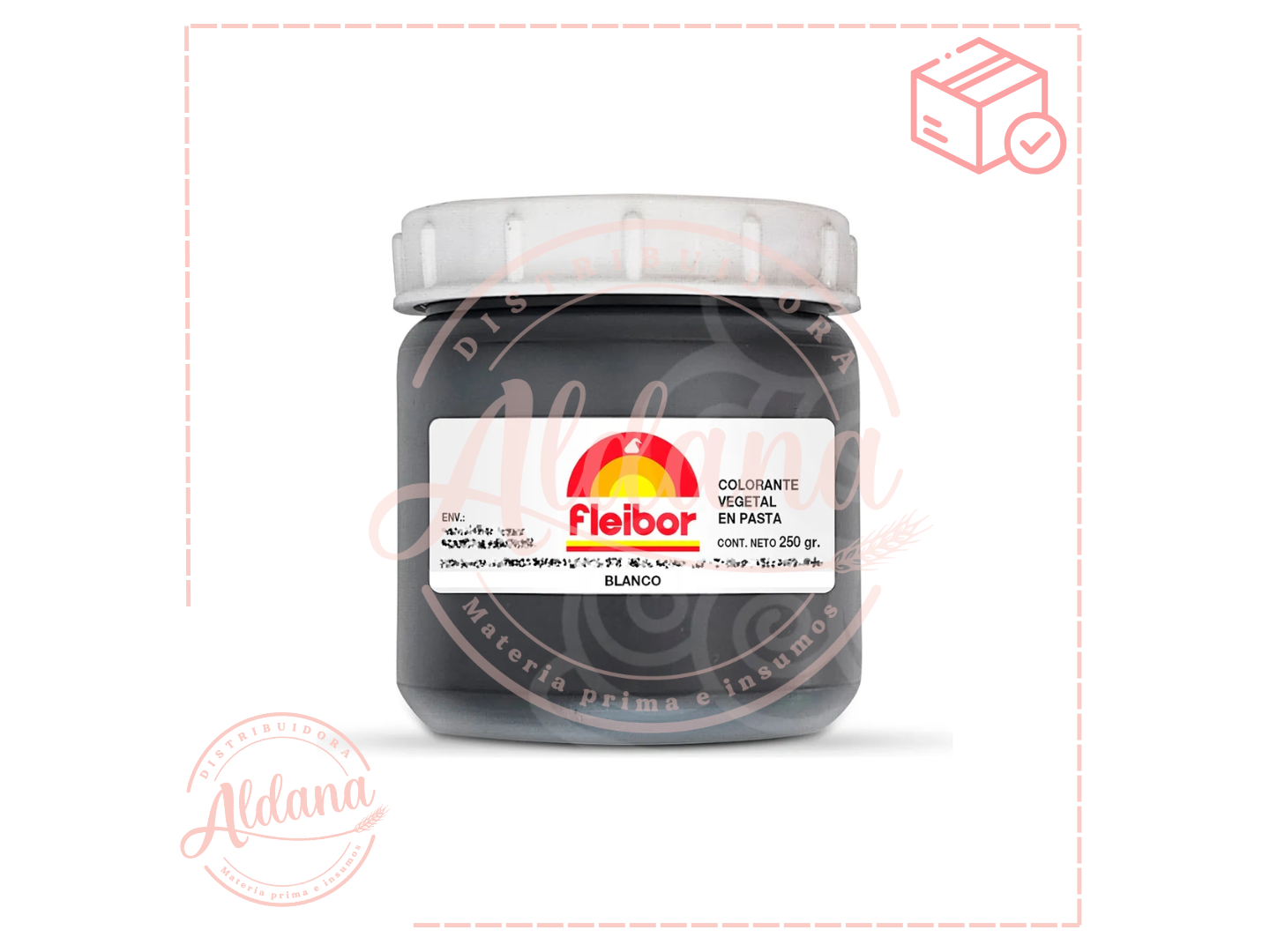 Colorantes pasta fleibor 250gr