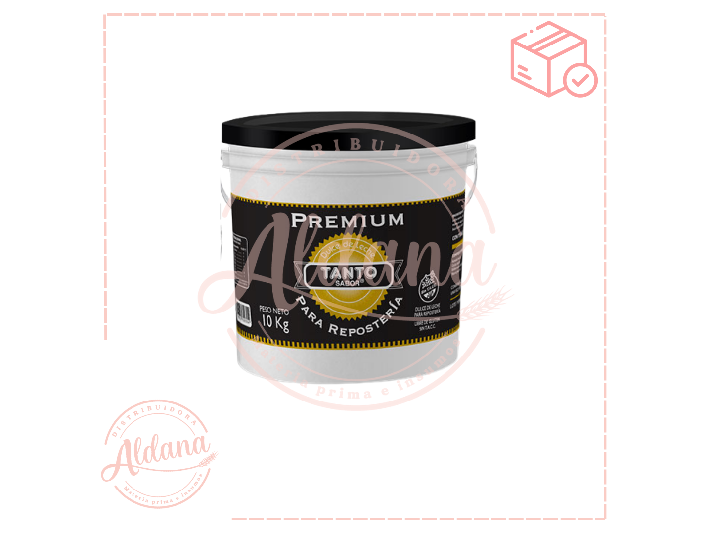 Dulce de leche Tanto Premium repostero (plastico)