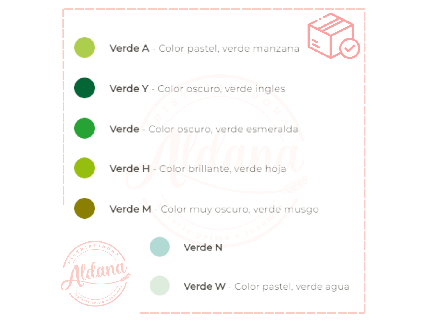 Colorante pasta Verde fleibor